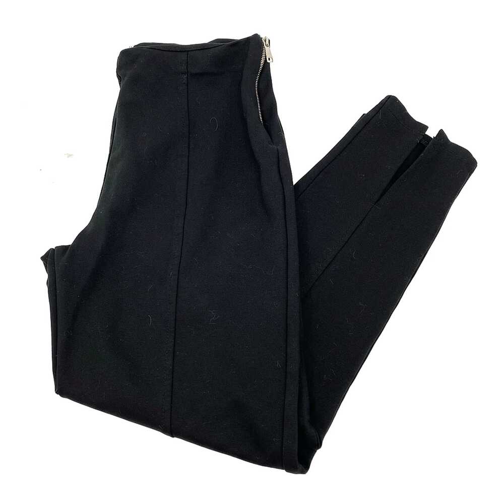 Milo Milano Black Synthetic Straight Leg Pants | Women’s L